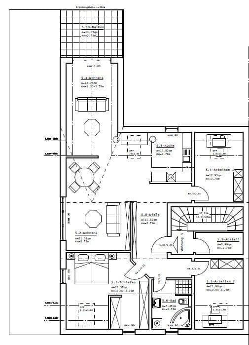 Prenájom bytu 4-izbový 126 m², Berlin, Berlín Prenájom bytu 4-izbový 126 m², Berlin, Berlín