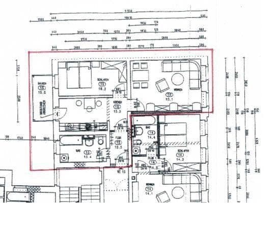 Predaj bytu 2-izbový 58 m², Chemnitz, Sasko Predaj bytu 2-izbový 58 m², Chemnitz, Sasko