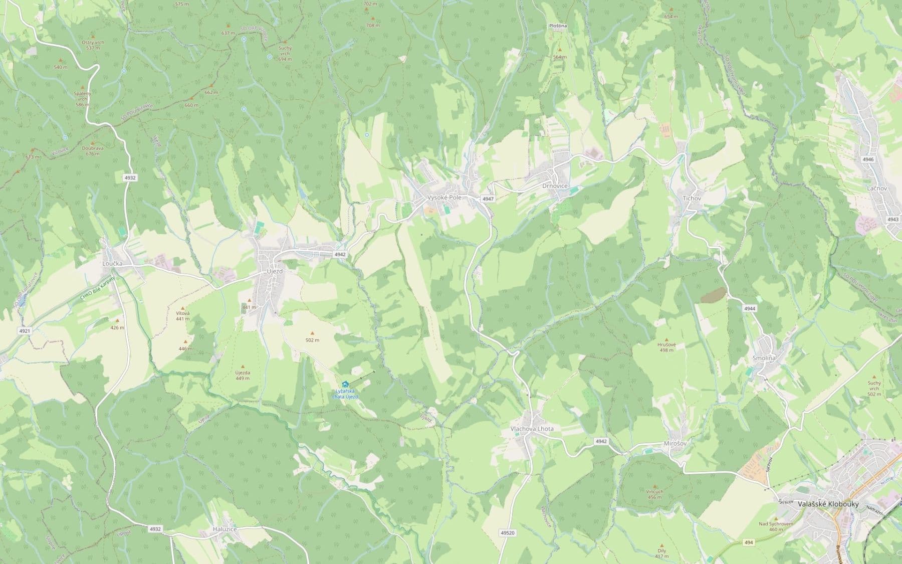 Predaj pozemku 4.425 m², Vysoké Pole, Zlínský kraj Predaj pozemku 4.425 m², Vysoké Pole, Zlínský kraj