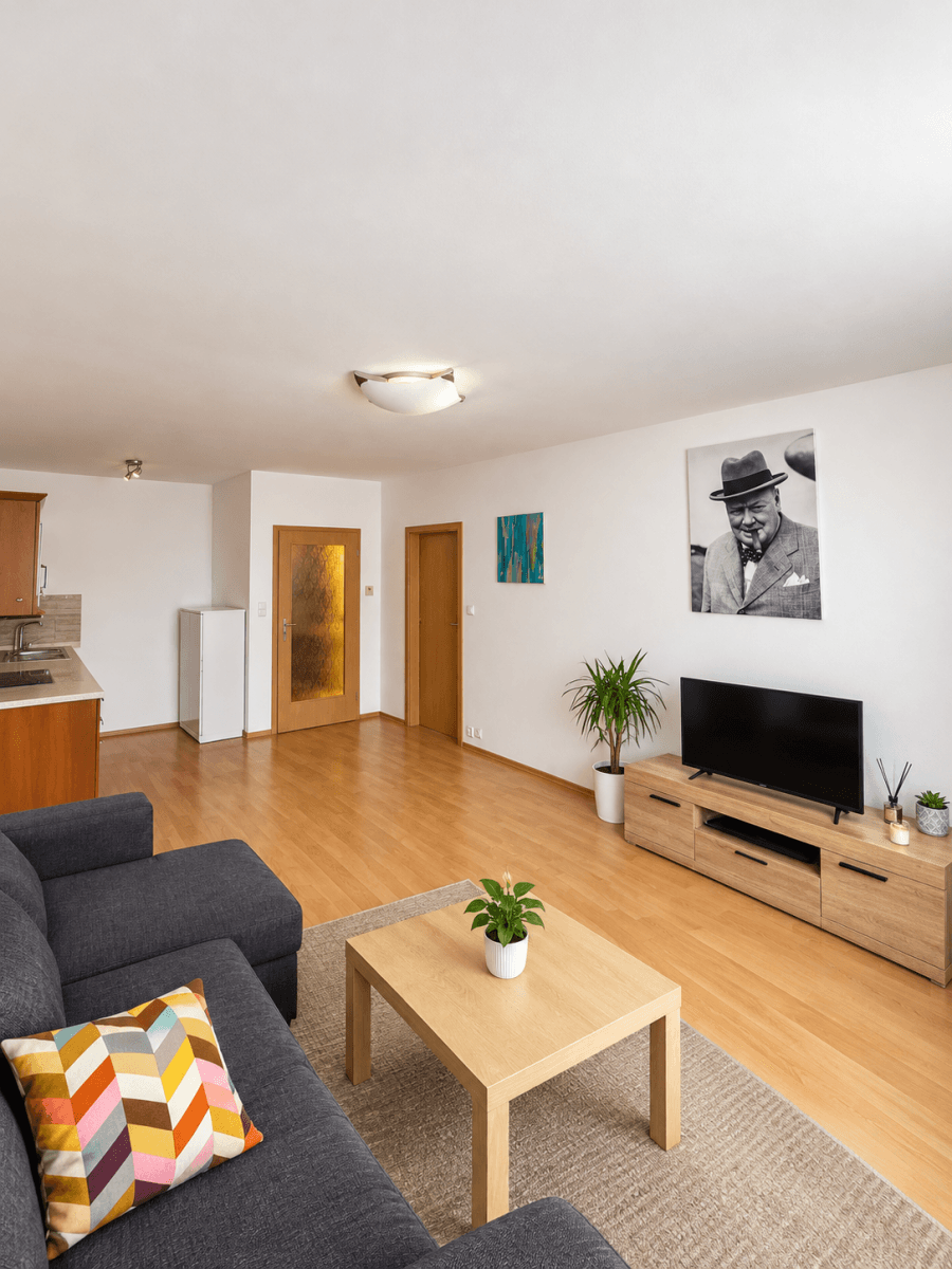 Prenájom bytu 2-izbový 48 m², Berlínská, Praha, Praha Prenájom bytu 2-izbový 48 m², Berlínská, Praha, Praha