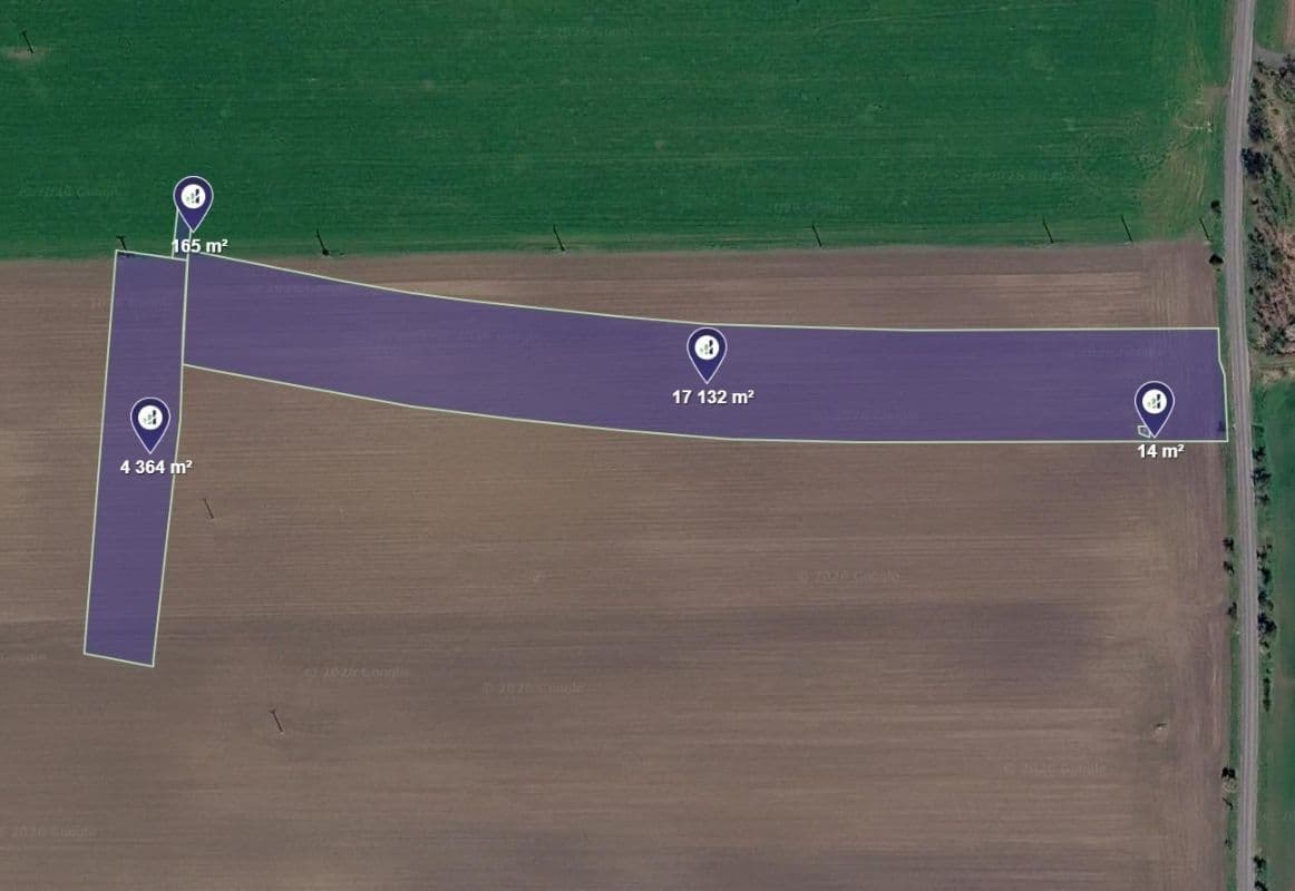 Predaj pozemku 21.675 m², Všejany, Středočeský kraj Predaj pozemku 21.675 m², Všejany, Středočeský kraj