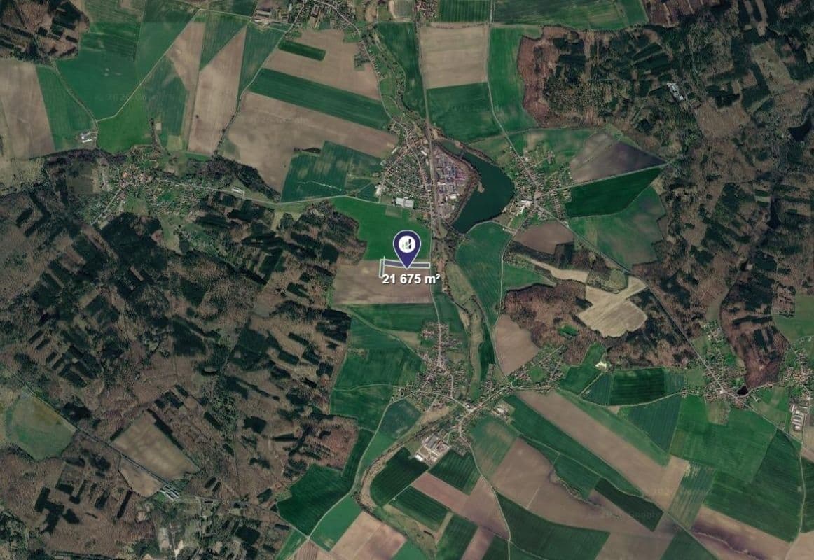 Predaj pozemku 21.675 m², Všejany, Středočeský kraj Predaj pozemku 21.675 m², Všejany, Středočeský kraj