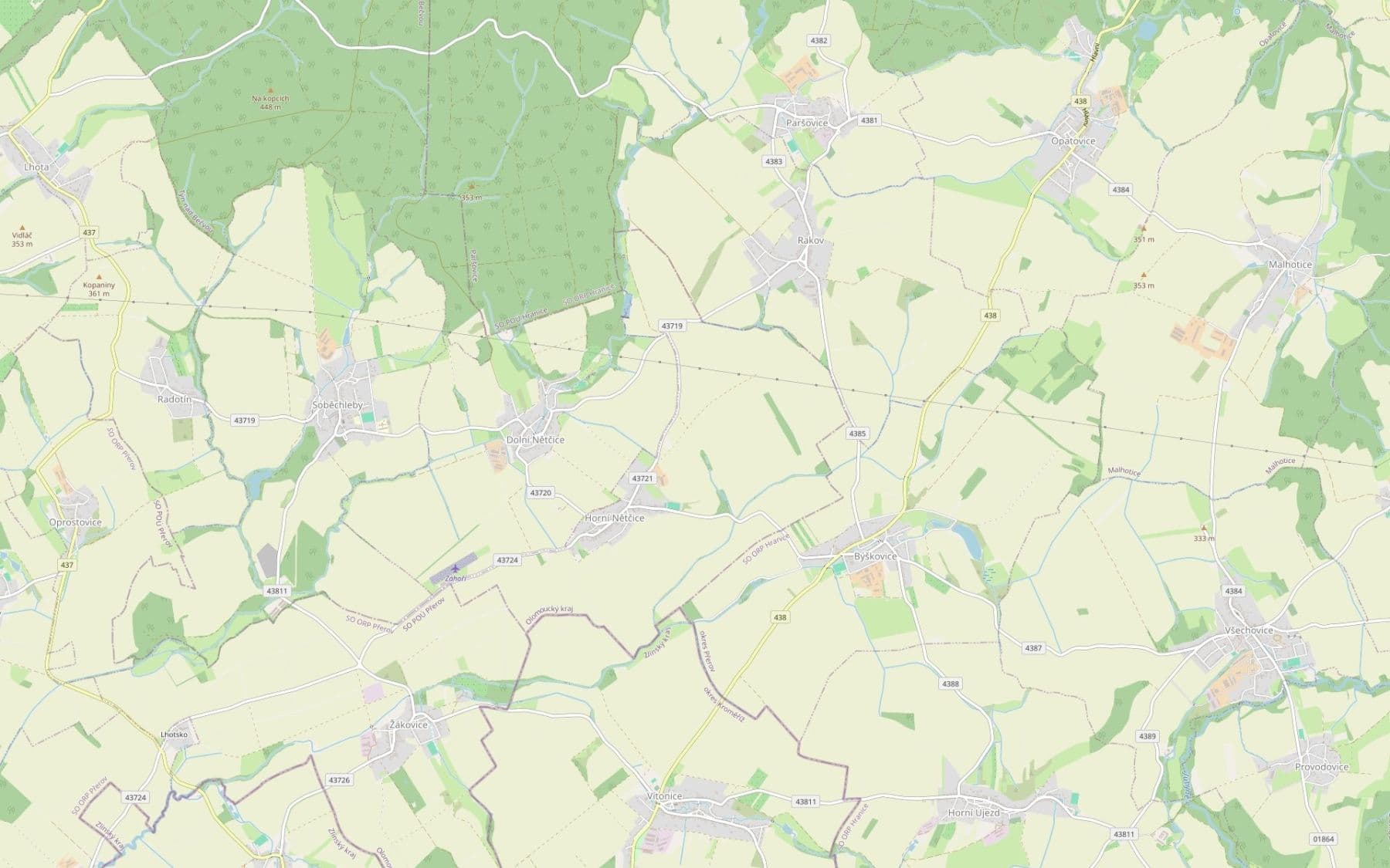 Predaj pozemku 3.026 m², Horní Nětčice, Olomoucký kraj Predaj pozemku 3.026 m², Horní Nětčice, Olomoucký kraj