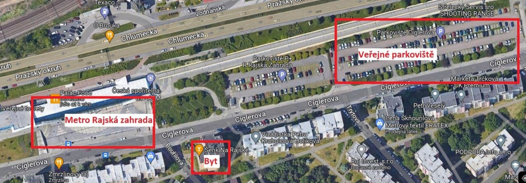 Prenájom bytu 2-izbový 46 m², Bouřilova, Praha, Praha Prenájom bytu 2-izbový 46 m², Bouřilova, Praha, Praha