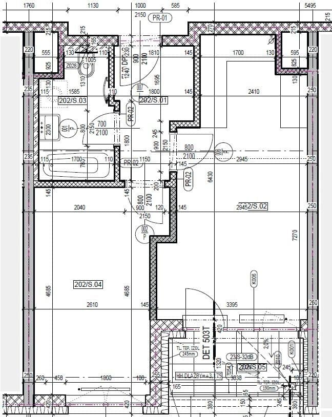 Prenájom bytu 2-izbový 43 m², Pod Harfou, Praha, Praha Prenájom bytu 2-izbový 43 m², Pod Harfou, Praha, Praha