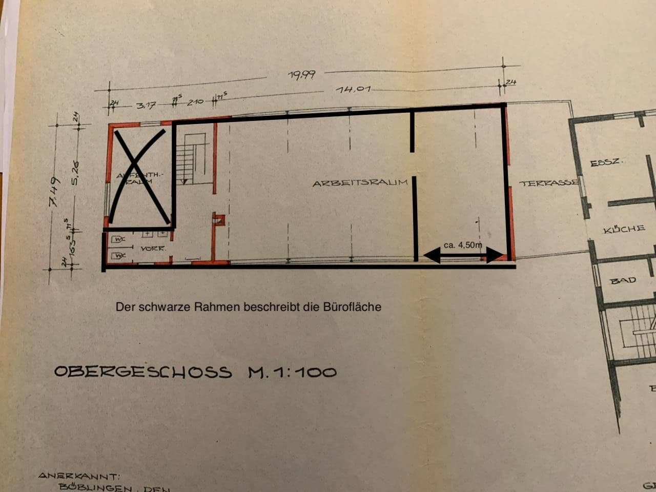 Prenájom kancelárie 130 m², Bunsenstrasse 22, Böblingen, Bádensko-Wurttembersko Prenájom kancelárie 130 m², Bunsenstrasse 22, Böblingen, Bádensko-Wurttembersko