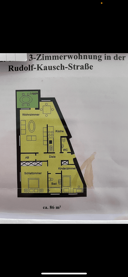 Prenájom bytu 3-izbový 86 m², Frankenthal, Porýnie-Falcko Prenájom bytu 3-izbový 86 m², Frankenthal, Porýnie-Falcko
