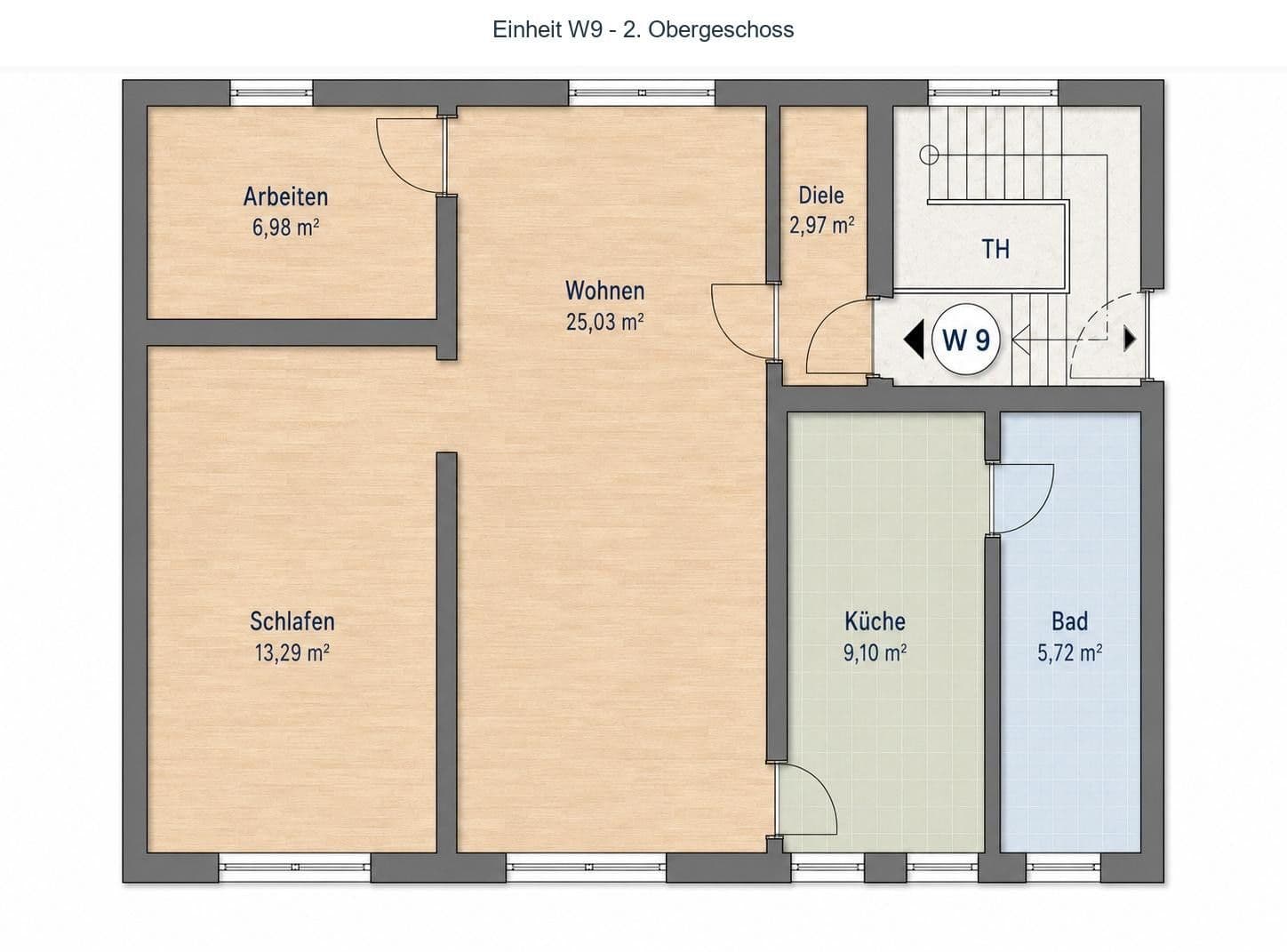 Prenájom bytu 3-izbový 63 m², Hauptstraße 8, Eppertshausen, Hesensko Prenájom bytu 3-izbový 63 m², Hauptstraße 8, Eppertshausen, Hesensko