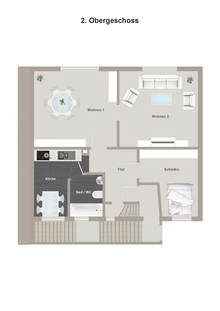 Predaj bytu 3-izbový 50 m², Saurengreinswinkel 7, Augsburg, Bavorsko Predaj bytu 3-izbový 50 m², Saurengreinswinkel 7, Augsburg, Bavorsko