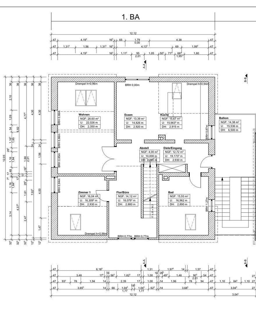 Prenájom bytu 5-izbový 155 m², Wennigsen (Deister), Dolné Sasko Prenájom bytu 5-izbový 155 m², Wennigsen (Deister), Dolné Sasko
