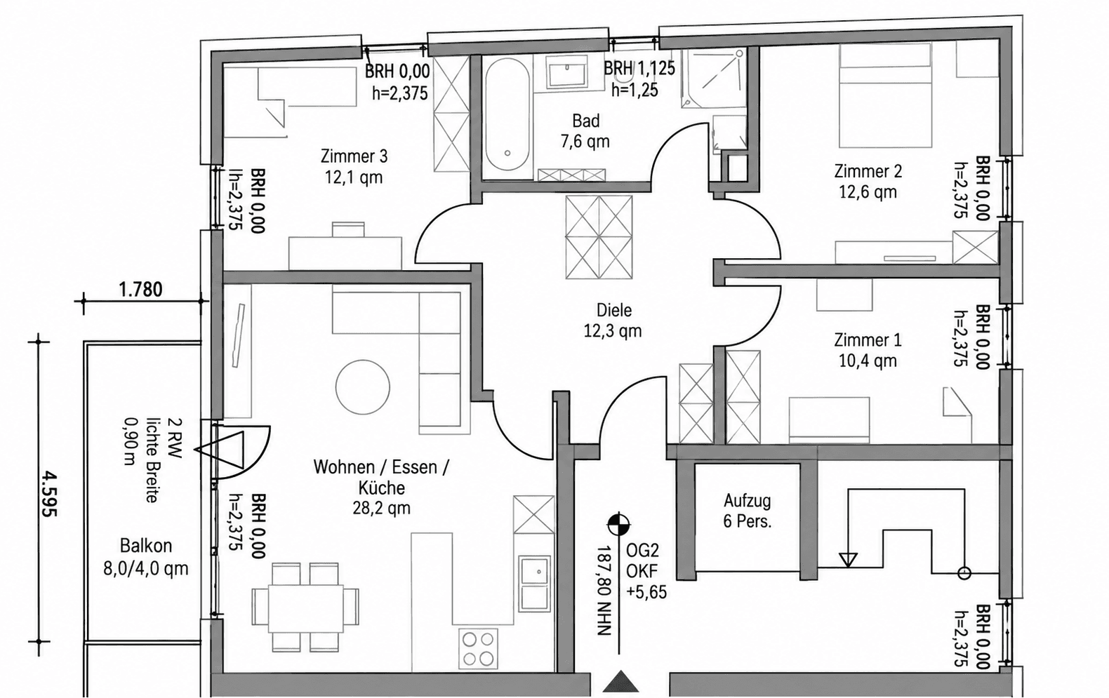 Predaj bytu 5-izbový 1.104 m², Würselen, Severné Porýnie - Westfálsko Predaj bytu 5-izbový 1.104 m², Würselen, Severné Porýnie - Westfálsko