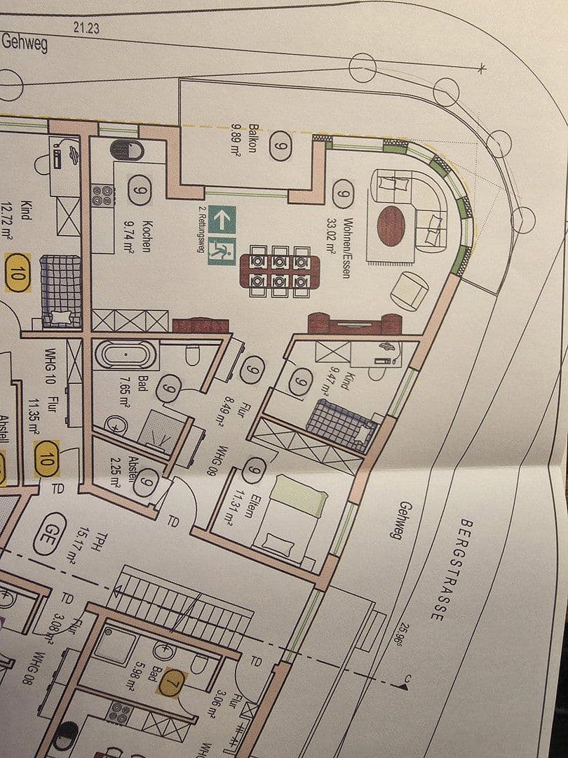 Prenájom bytu 3-izbový 93 m², Bergstraße 2, Horb am Neckar, Bádensko-Wurttembersko Prenájom bytu 3-izbový 93 m², Bergstraße 2, Horb am Neckar, Bádensko-Wurttembersko