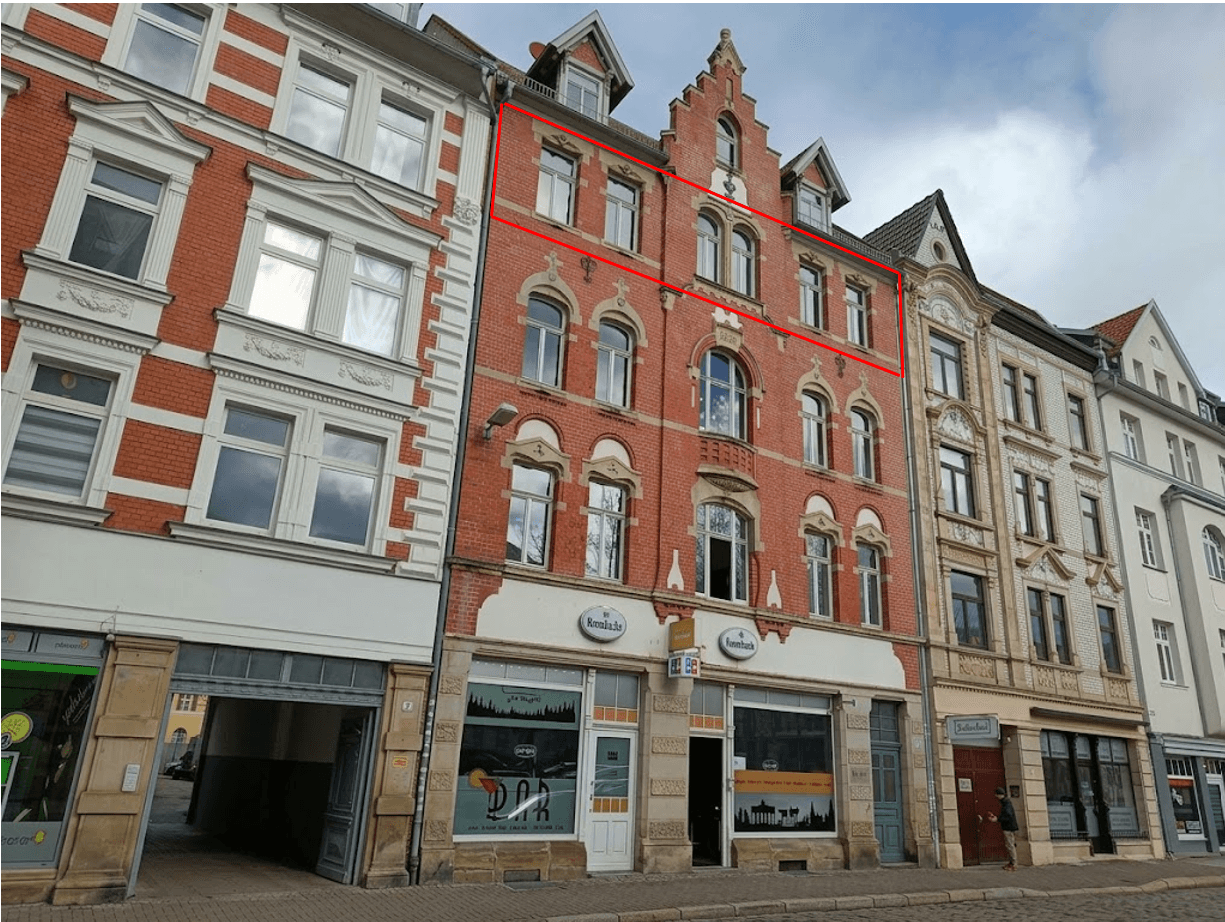 Prenájom bytu 4-izbový 122 m², Schmidtstedter Straße 9, Erfurt, Durínsko Prenájom bytu 4-izbový 122 m², Schmidtstedter Straße 9, Erfurt, Durínsko