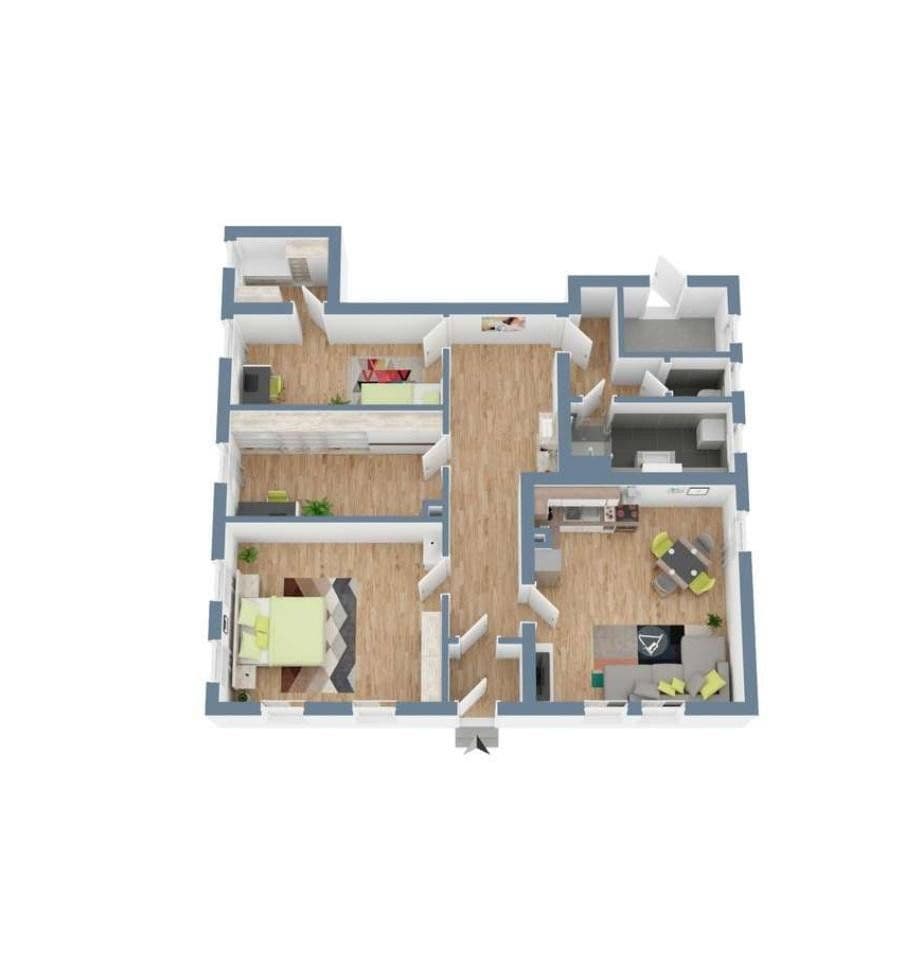 Prenájom bytu 4-izbový 96 m², Adlerstraße 10, Merkendorf, Bavorsko Prenájom bytu 4-izbový 96 m², Adlerstraße 10, Merkendorf, Bavorsko