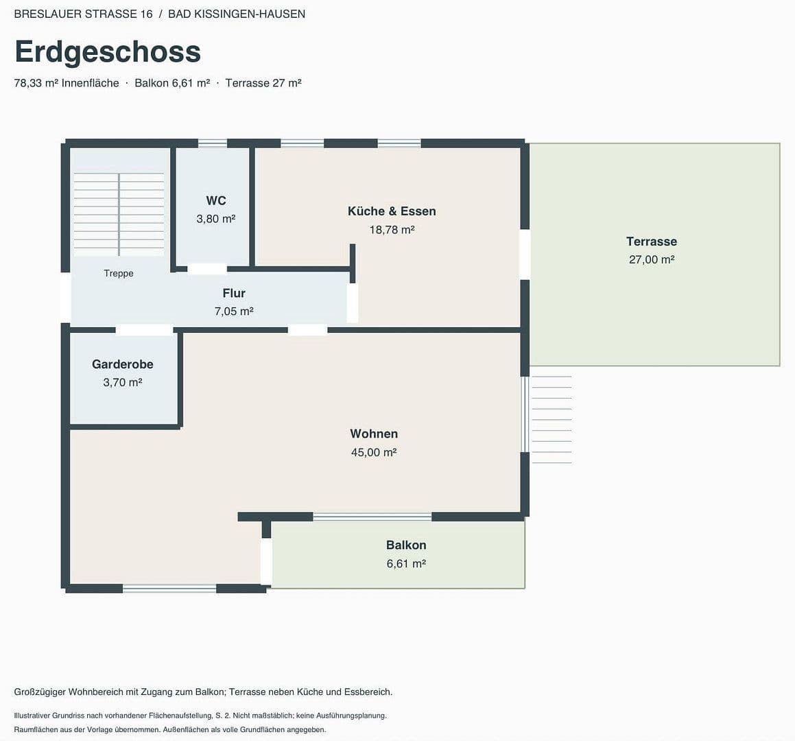 Predaj domu 168 m², pozemok 541 m², Breslauer Str. 16, Bad Kissingen, Bavorsko Predaj domu 168 m², pozemok 541 m², Breslauer Str. 16, Bad Kissingen, Bavorsko
