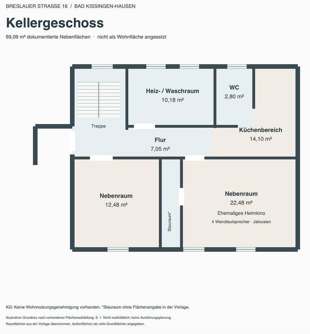 Predaj domu 168 m², pozemok 541 m², Breslauer Str. 16, Bad Kissingen, Bavorsko Predaj domu 168 m², pozemok 541 m², Breslauer Str. 16, Bad Kissingen, Bavorsko