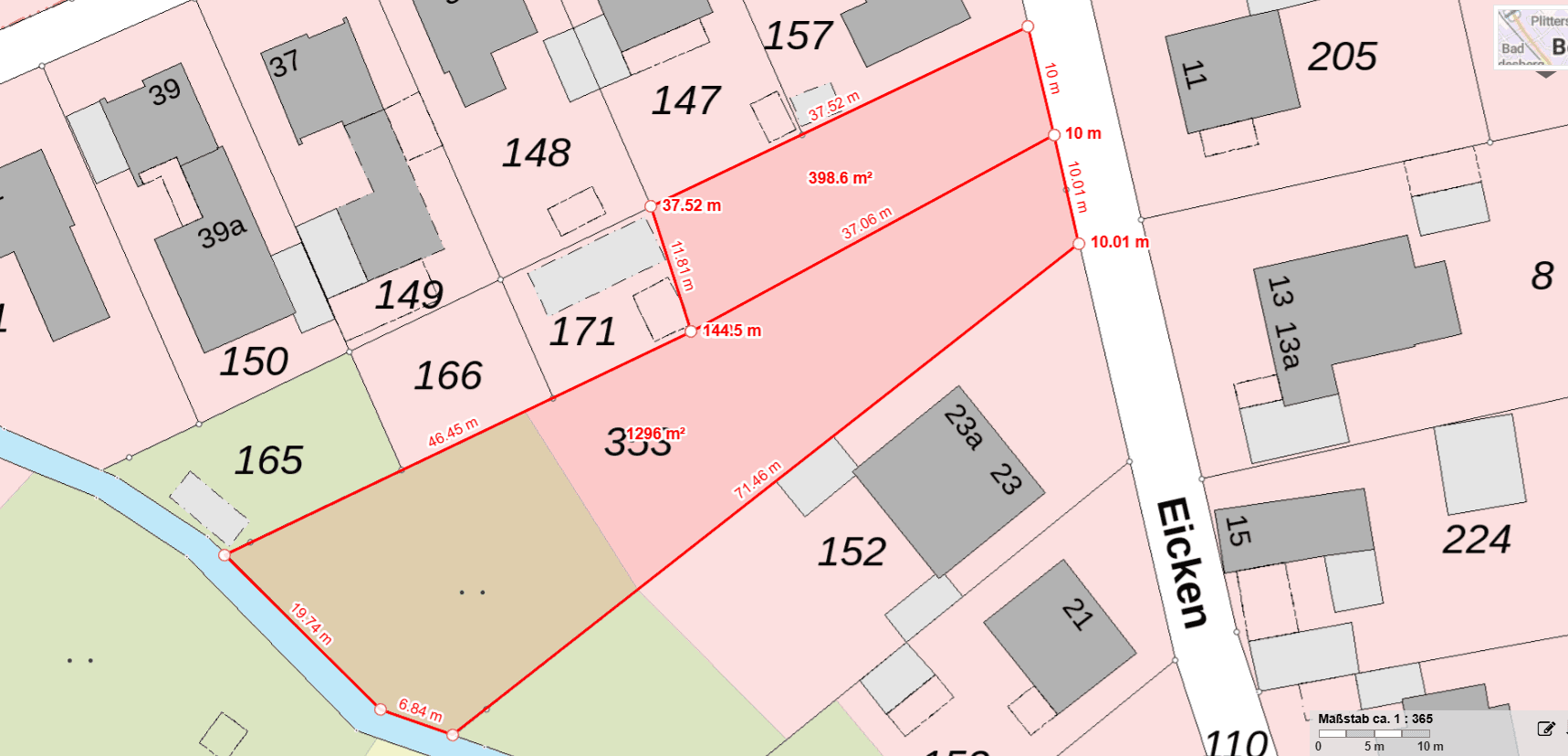 Predaj pozemku 1.250 m², Eicken 27, Heinsberg, Severné Porýnie - Westfálsko Predaj pozemku 1.250 m², Eicken 27, Heinsberg, Severné Porýnie - Westfálsko
