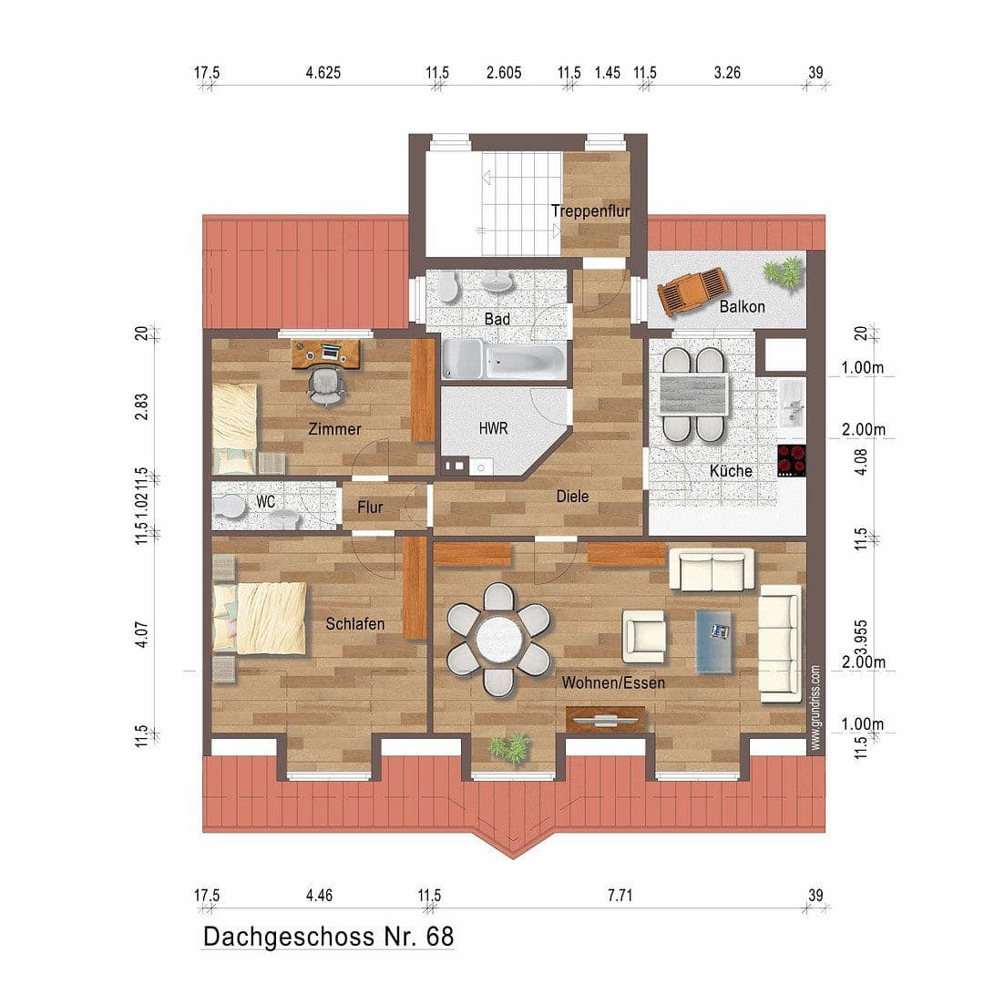 Prenájom bytu 3-izbový 105 m², Aloysiusstr. 68, Rheine, Severné Porýnie - Westfálsko Prenájom bytu 3-izbový 105 m², Aloysiusstr. 68, Rheine, Severné Porýnie - Westfálsko