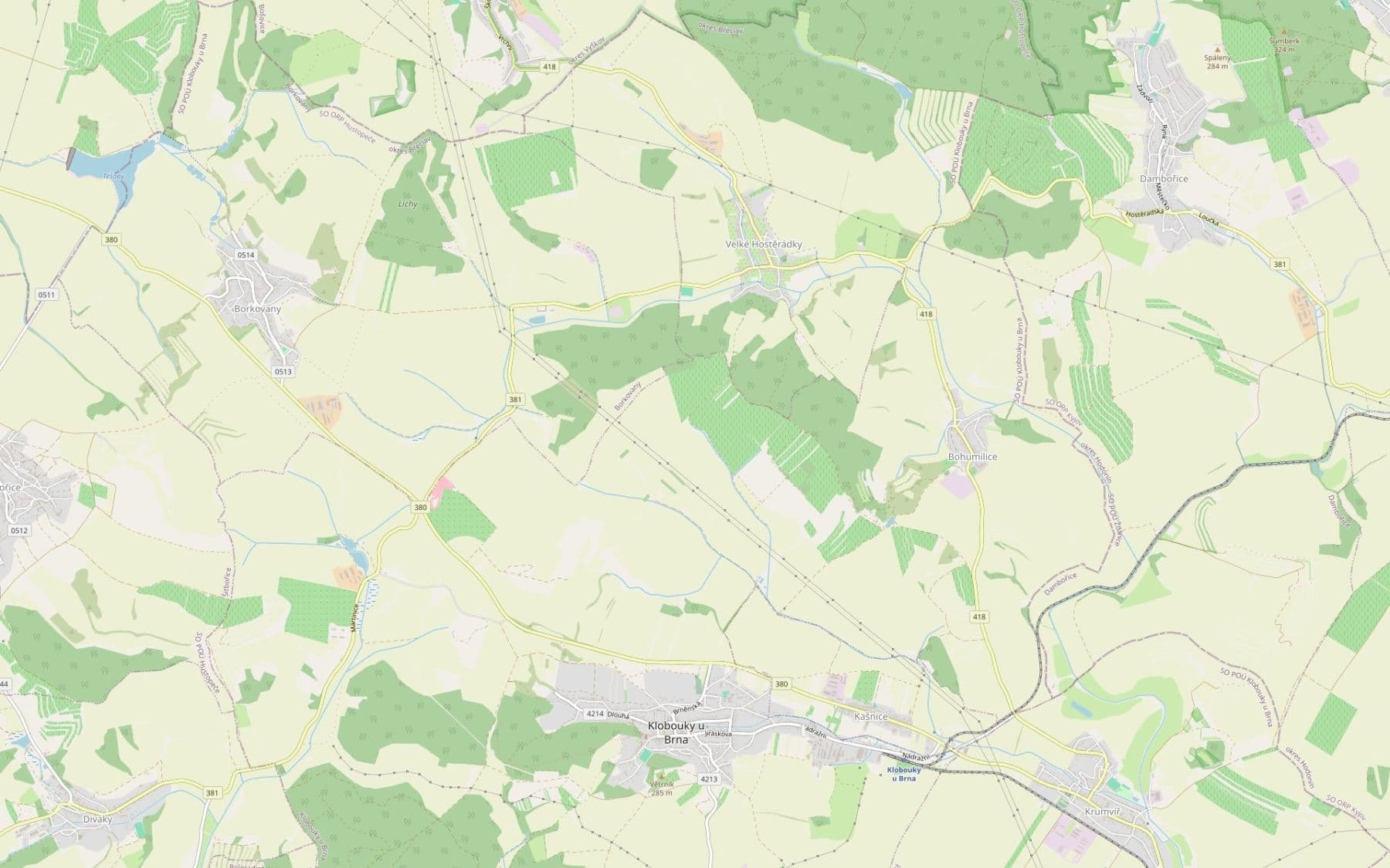 Predaj pozemku 3.451 m², Klobouky u Brna, Jihomoravský kraj Predaj pozemku 3.451 m², Klobouky u Brna, Jihomoravský kraj