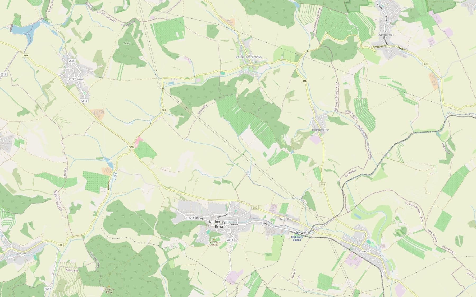 Predaj pozemku 6.714 m², Klobouky u Brna, Jihomoravský kraj Predaj pozemku 6.714 m², Klobouky u Brna, Jihomoravský kraj