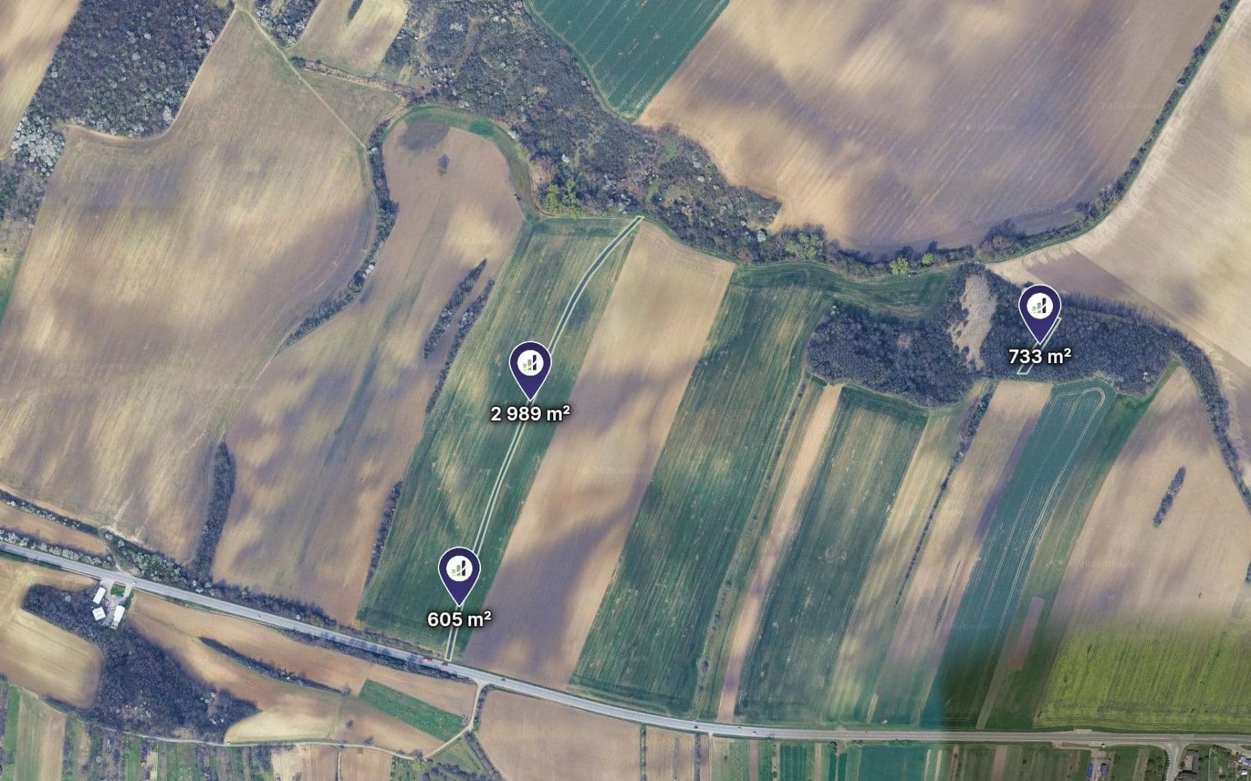 Predaj pozemku 4.392 m², Klobouky u Brna, Jihomoravský kraj Predaj pozemku 4.392 m², Klobouky u Brna, Jihomoravský kraj