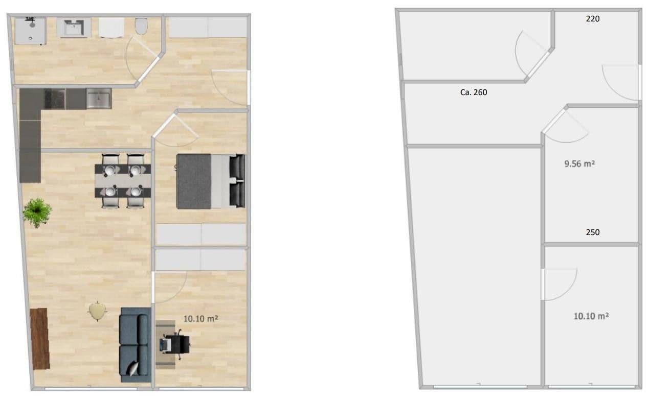 Prenájom bytu 3-izbový 66 m², Bahnhofstraße 1, Sindelfingen, Bádensko-Wurttembersko Prenájom bytu 3-izbový 66 m², Bahnhofstraße 1, Sindelfingen, Bádensko-Wurttembersko