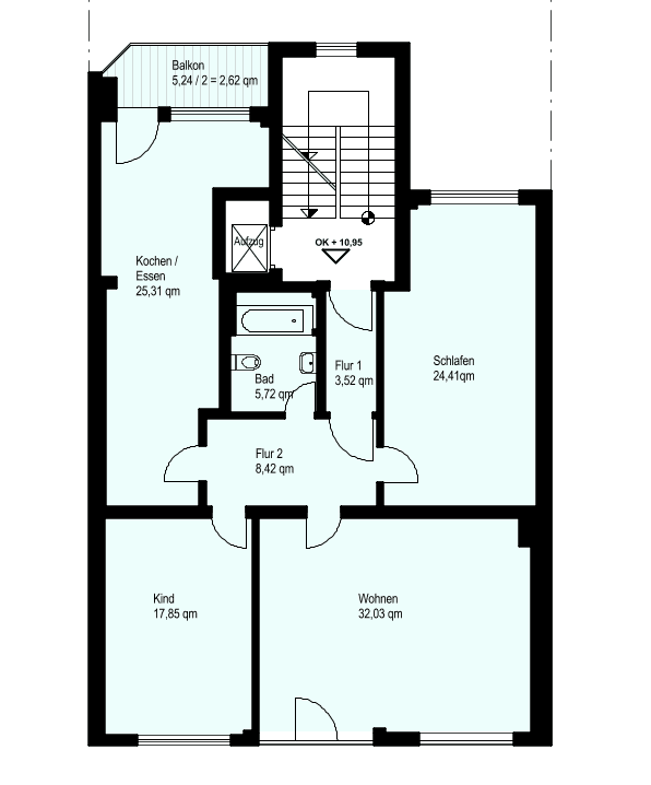 Prenájom bytu 3-izbový 120 m², F1/4, Mannheim, Bádensko-Wurttembersko Prenájom bytu 3-izbový 120 m², F1/4, Mannheim, Bádensko-Wurttembersko