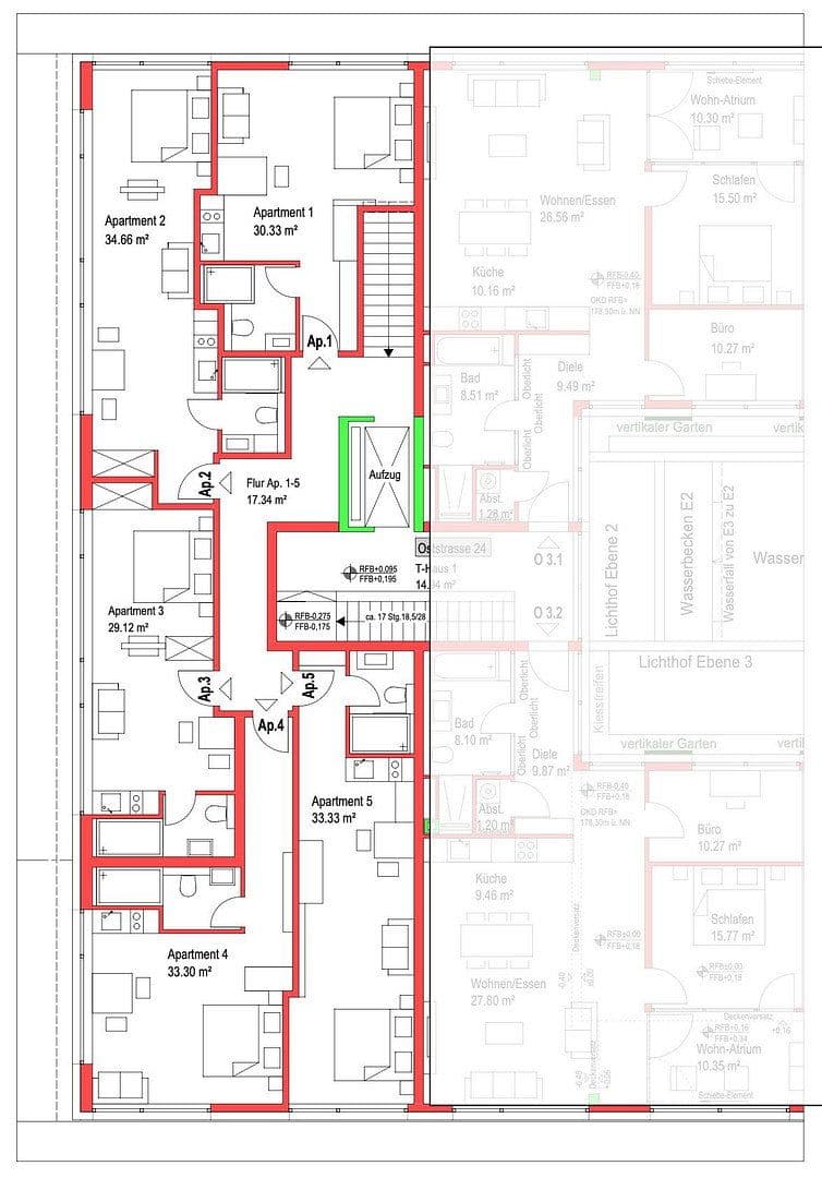 Prenájom bytu 1-izbový 33 m², Oststraße 24, Heilbronn, Bádensko-Wurttembersko Prenájom bytu 1-izbový 33 m², Oststraße 24, Heilbronn, Bádensko-Wurttembersko