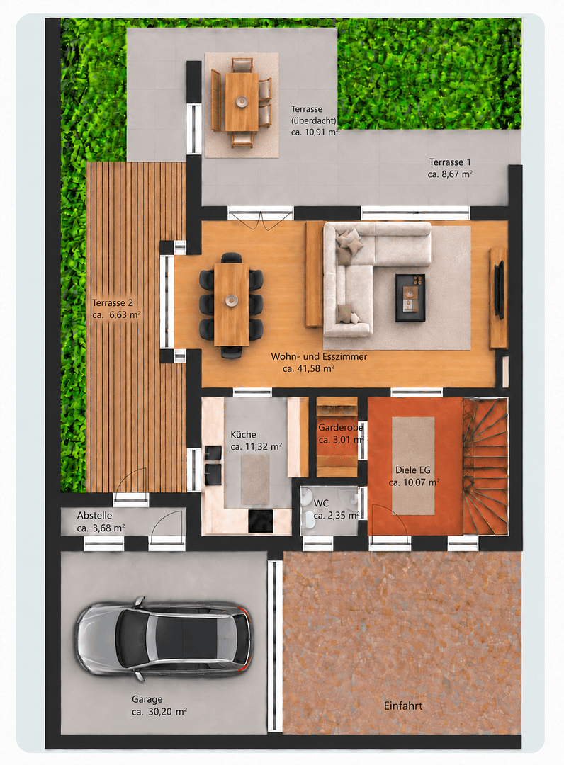 Predaj domu 169 m², pozemok 380 m², Riemerling, Bavorsko Predaj domu 169 m², pozemok 380 m², Riemerling, Bavorsko