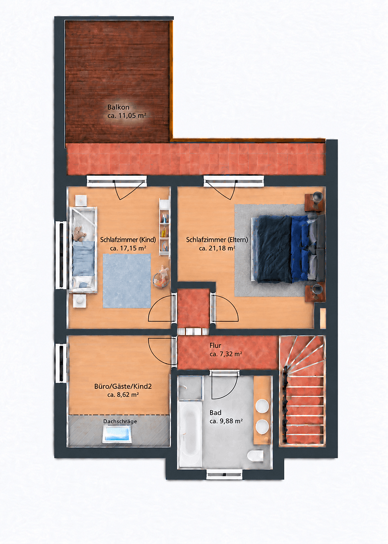 Predaj domu 169 m², pozemok 380 m², Riemerling, Bavorsko Predaj domu 169 m², pozemok 380 m², Riemerling, Bavorsko