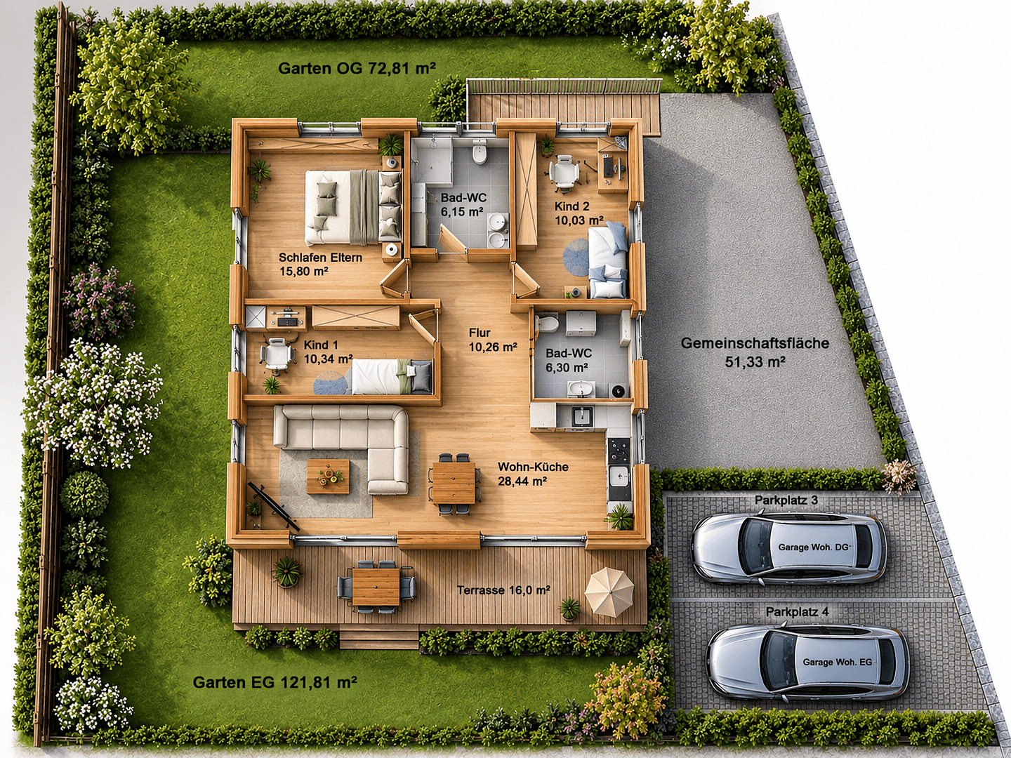 Predaj bytu 4-izbový 90 m², Schwaigen Grafenaschau, Bavorsko Predaj bytu 4-izbový 90 m², Schwaigen Grafenaschau, Bavorsko