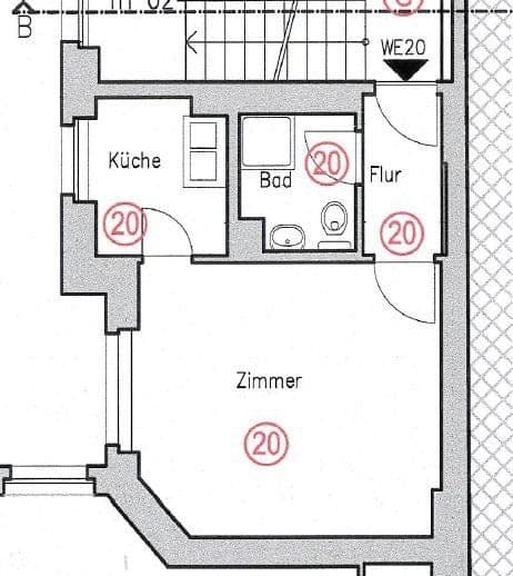 Predaj bytu 1-izbový 25 m², Kärntener Straße 9, Berlin, Berlín Predaj bytu 1-izbový 25 m², Kärntener Straße 9, Berlin, Berlín