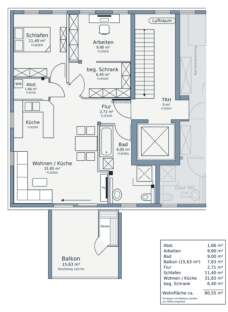 Predaj bytu 3-izbový 81 m², Albertus-Magnus-Str. 19b, Ingolstadt, Bavorsko Predaj bytu 3-izbový 81 m², Albertus-Magnus-Str. 19b, Ingolstadt, Bavorsko