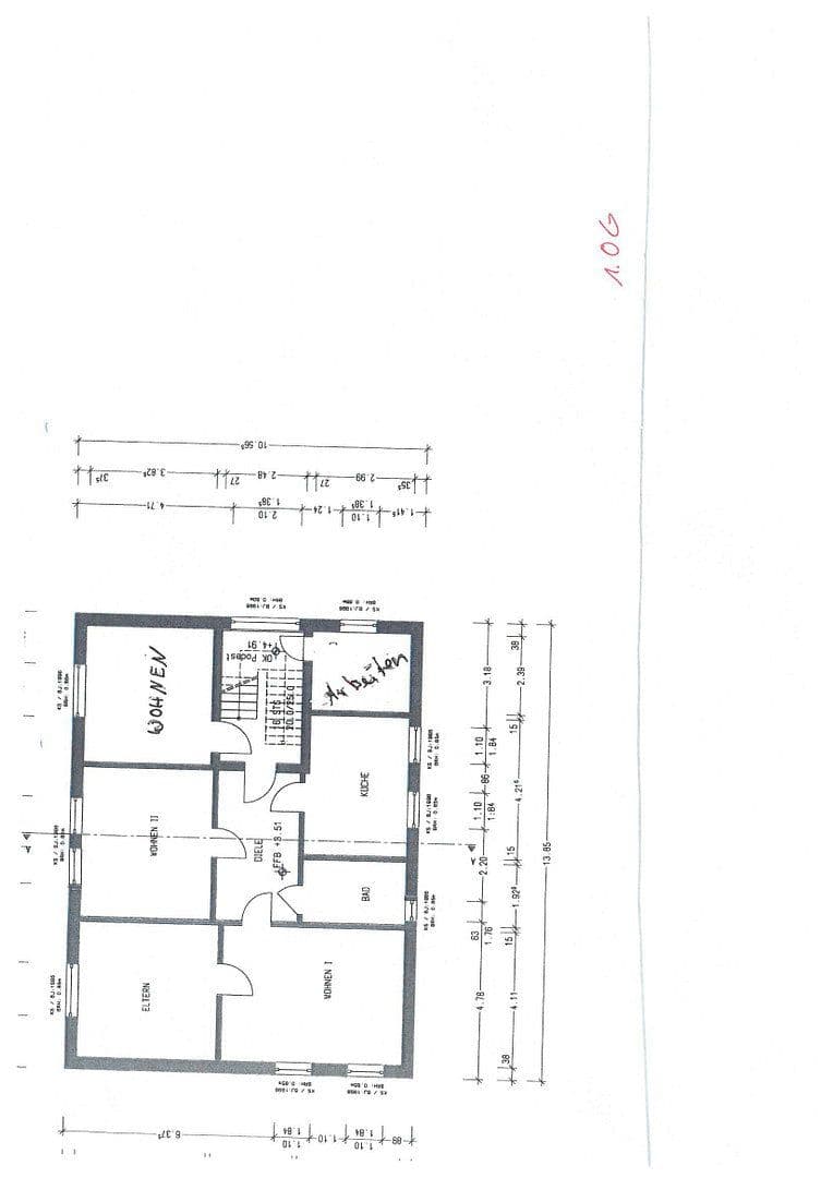 Prenájom bytu 4-izbový 104 m², Einbeck, Dolné Sasko Prenájom bytu 4-izbový 104 m², Einbeck, Dolné Sasko