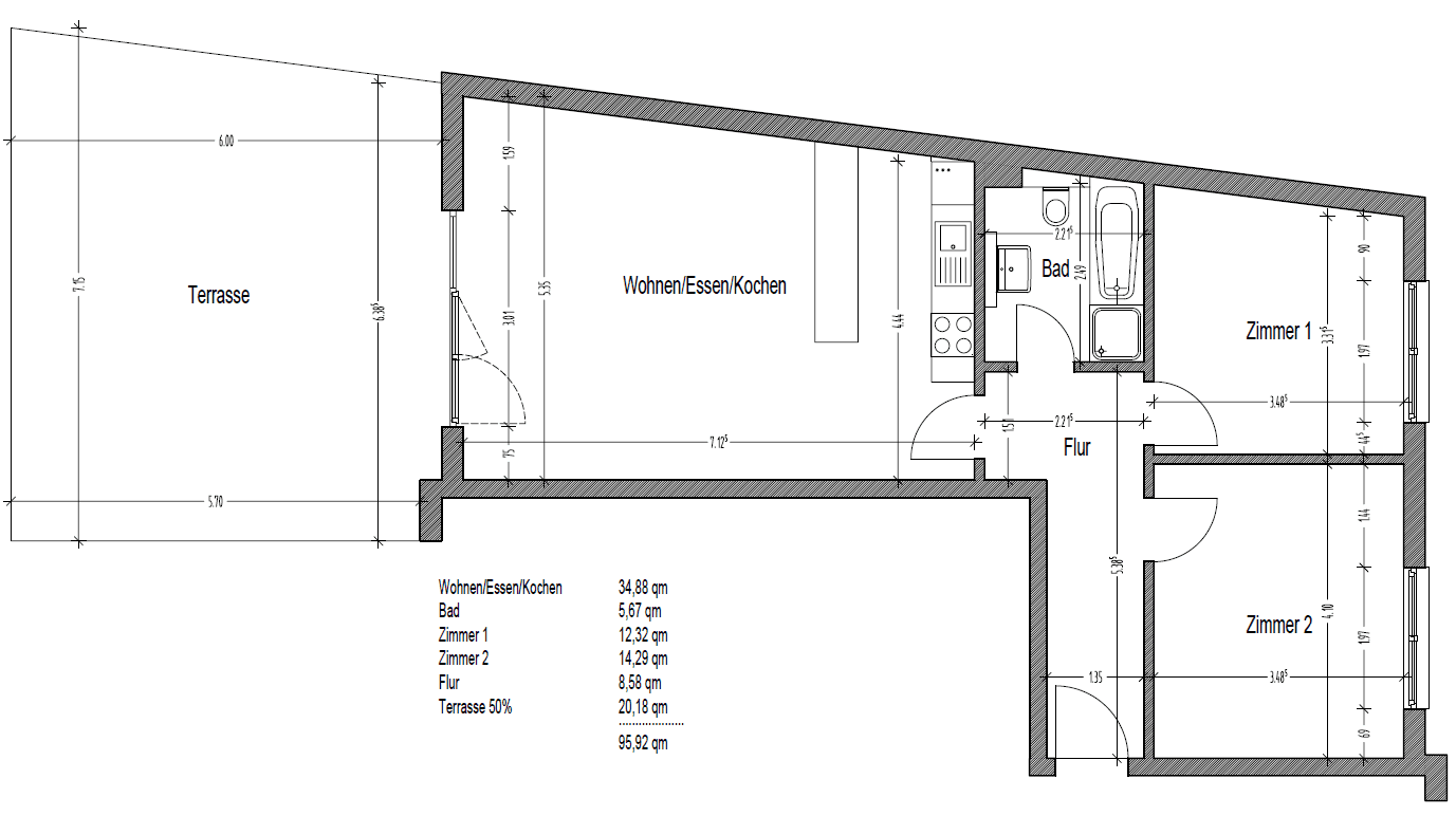 Prenájom bytu 3-izbový 96 m², Aschaffstraße 16, Aschaffenburg, Bavorsko Prenájom bytu 3-izbový 96 m², Aschaffstraße 16, Aschaffenburg, Bavorsko
