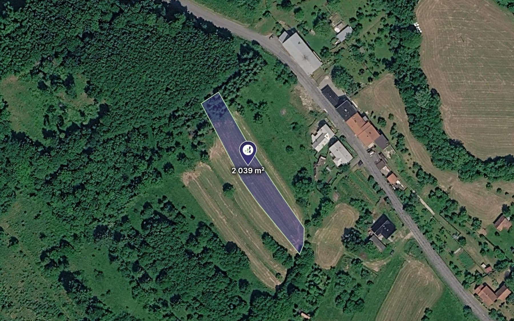 Predaj pozemku 2.039 m², Podhradní Lhota, Zlínský kraj Predaj pozemku 2.039 m², Podhradní Lhota, Zlínský kraj
