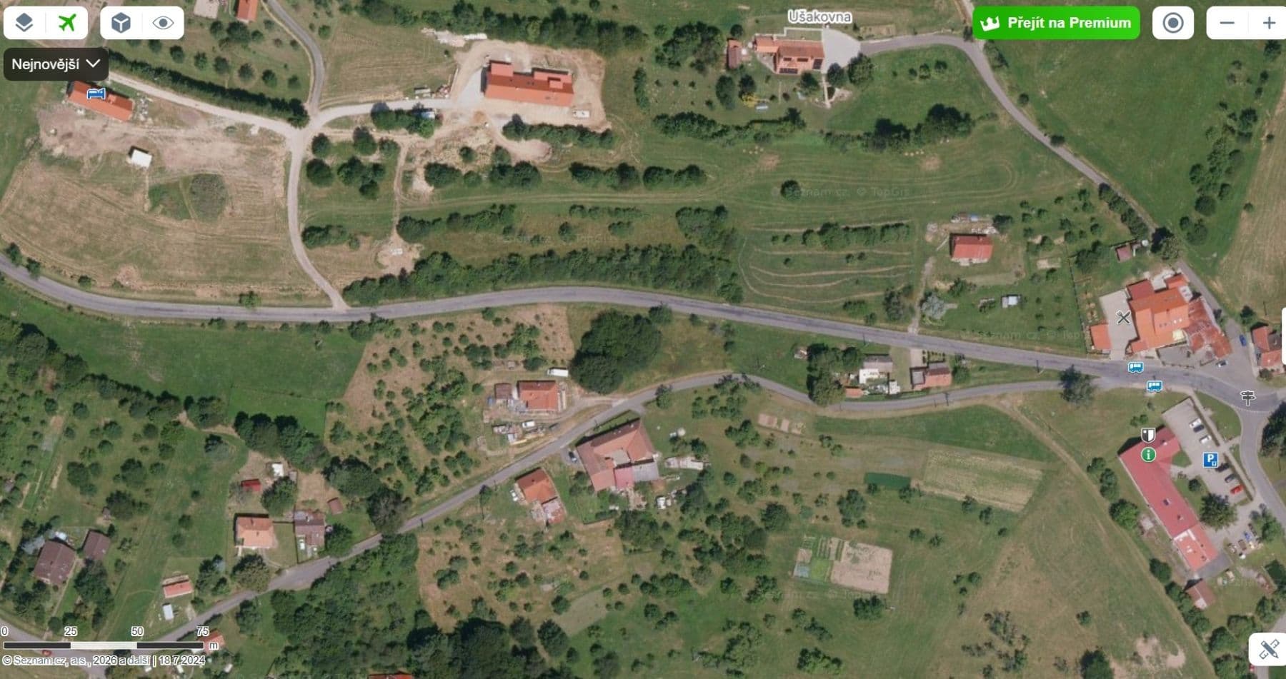 Predaj pozemku 1.614 m², Žítková, Zlínský kraj Predaj pozemku 1.614 m², Žítková, Zlínský kraj
