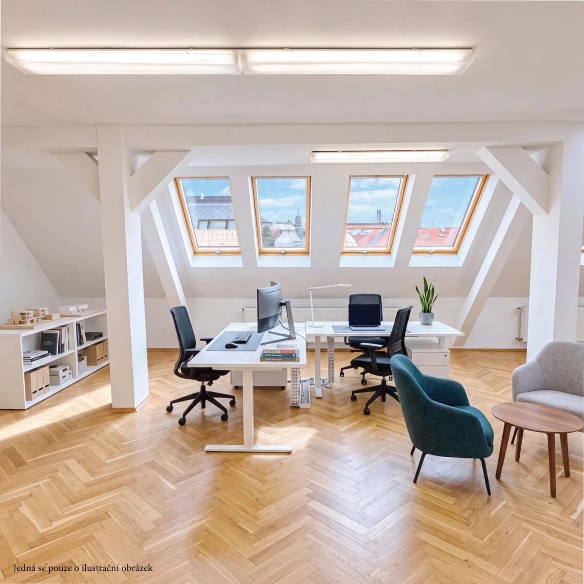 Prenájom kancelárie 162 m², Kodaňská, Praha, Praha Prenájom kancelárie 162 m², Kodaňská, Praha, Praha