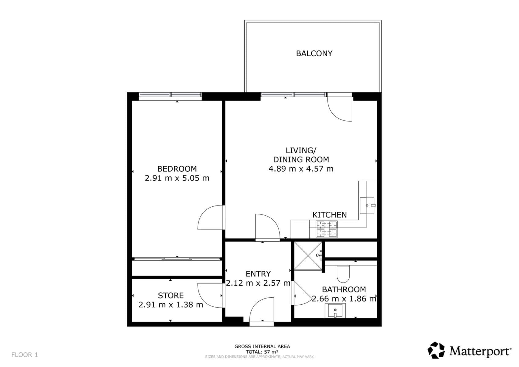 Prenájom bytu 2-izbový 55 m², Libušská, Praha, Praha Prenájom bytu 2-izbový 55 m², Libušská, Praha, Praha