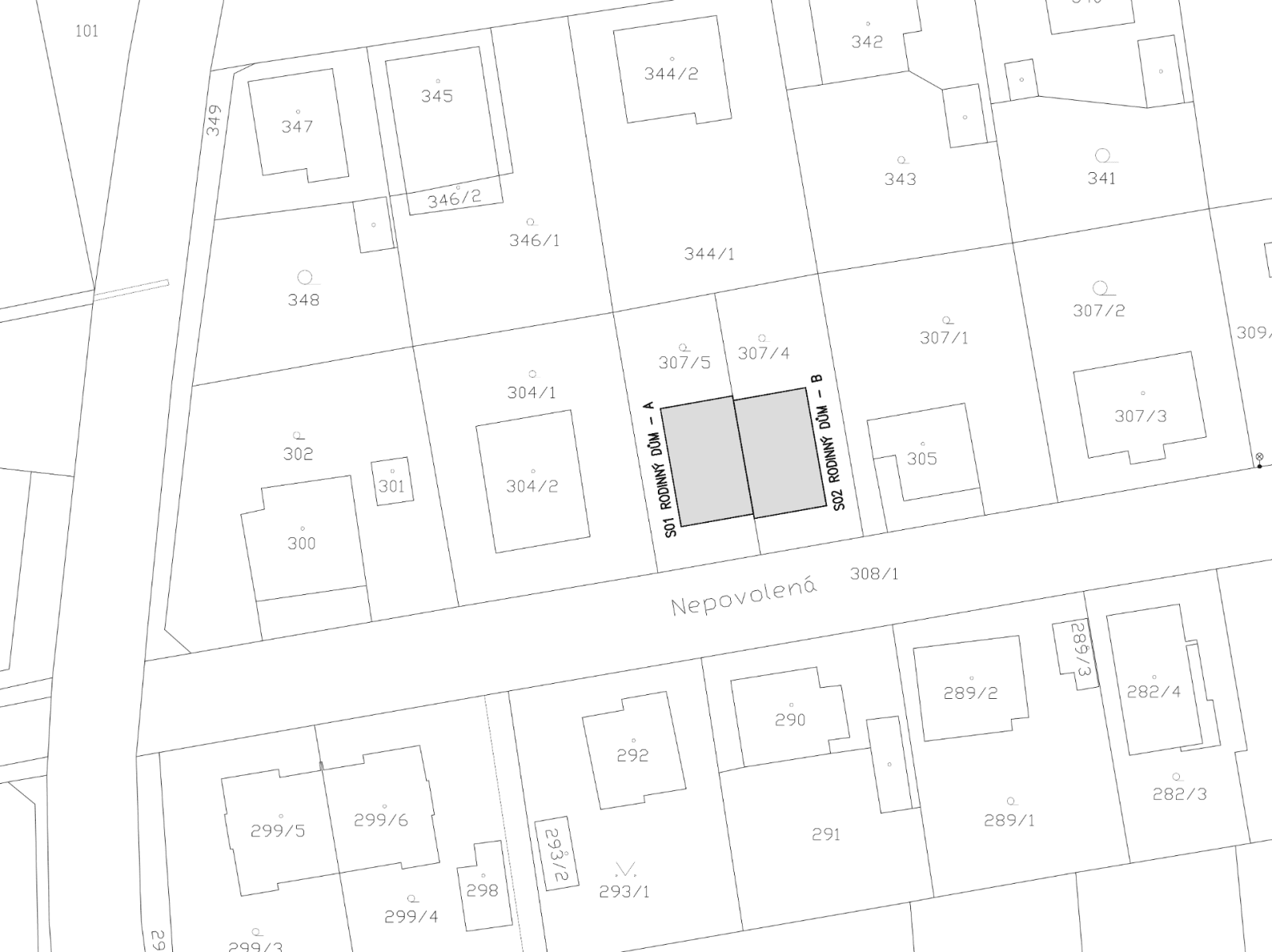 Predaj pozemku 328 m², Praha, Praha Predaj pozemku 328 m², Praha, Praha