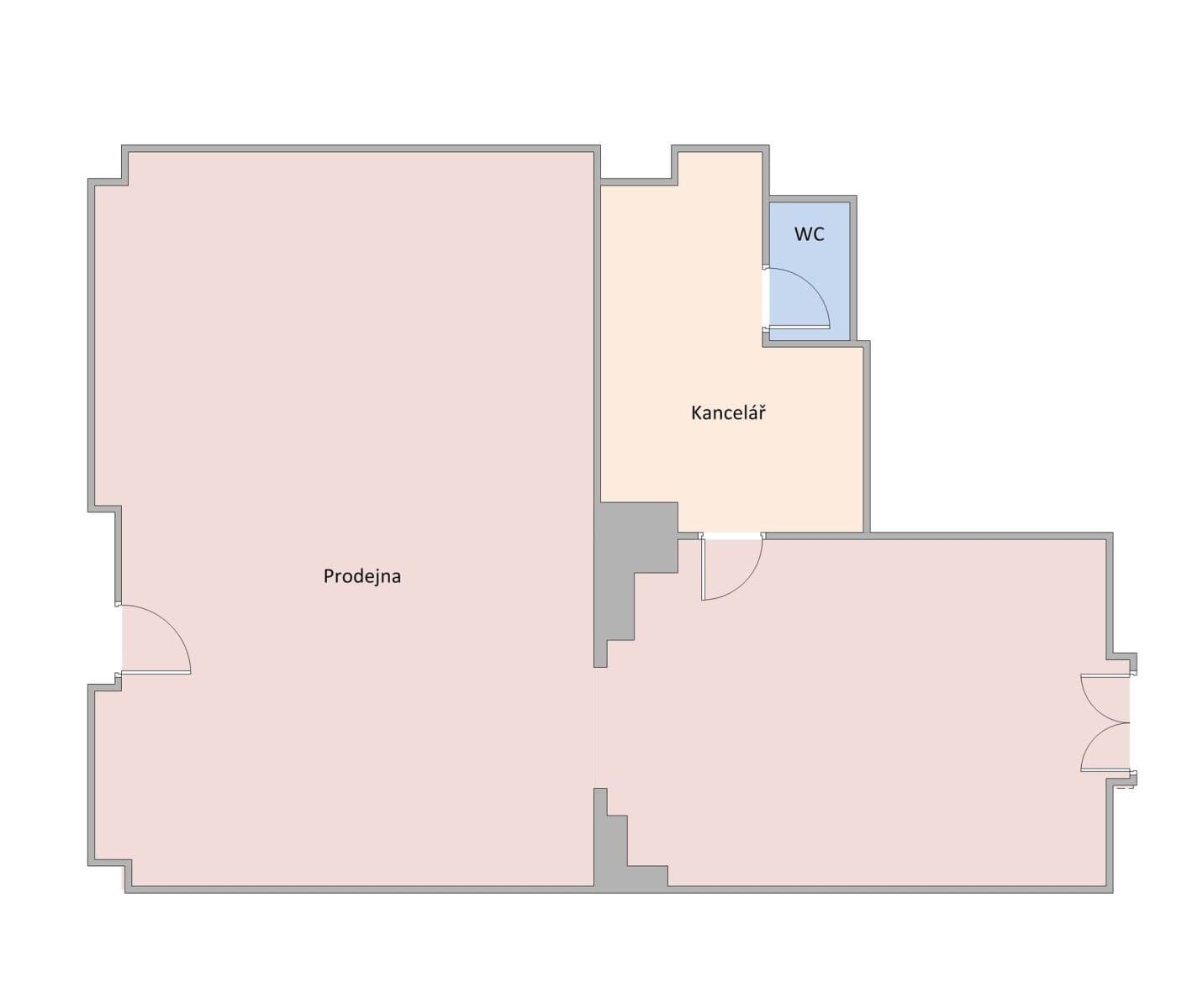Prenájom nebytového priestoru 64 m², tř. Osvobození, Karviná, Moravskoslezský kraj Prenájom nebytového priestoru 64 m², tř. Osvobození, Karviná, Moravskoslezský kraj