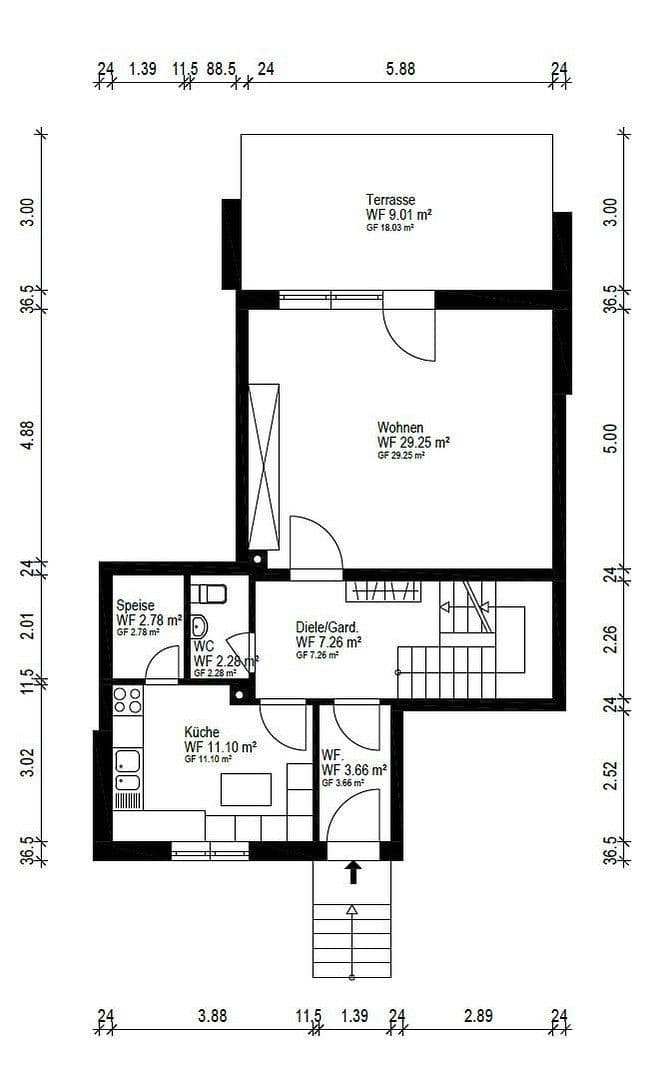Predaj domu 154 m², pozemok 290 m², Neuendettelsau, Bavorsko Predaj domu 154 m², pozemok 290 m², Neuendettelsau, Bavorsko