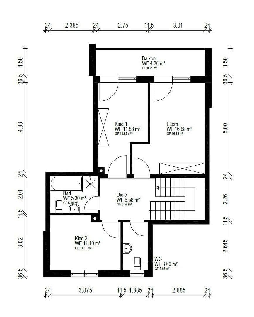 Predaj domu 154 m², pozemok 290 m², Neuendettelsau, Bavorsko Predaj domu 154 m², pozemok 290 m², Neuendettelsau, Bavorsko