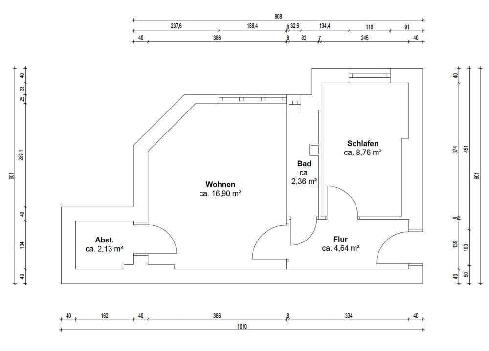 Predaj bytu 1-izbový 35 m², Weserstraße 54, Berlin, Berlín Predaj bytu 1-izbový 35 m², Weserstraße 54, Berlin, Berlín