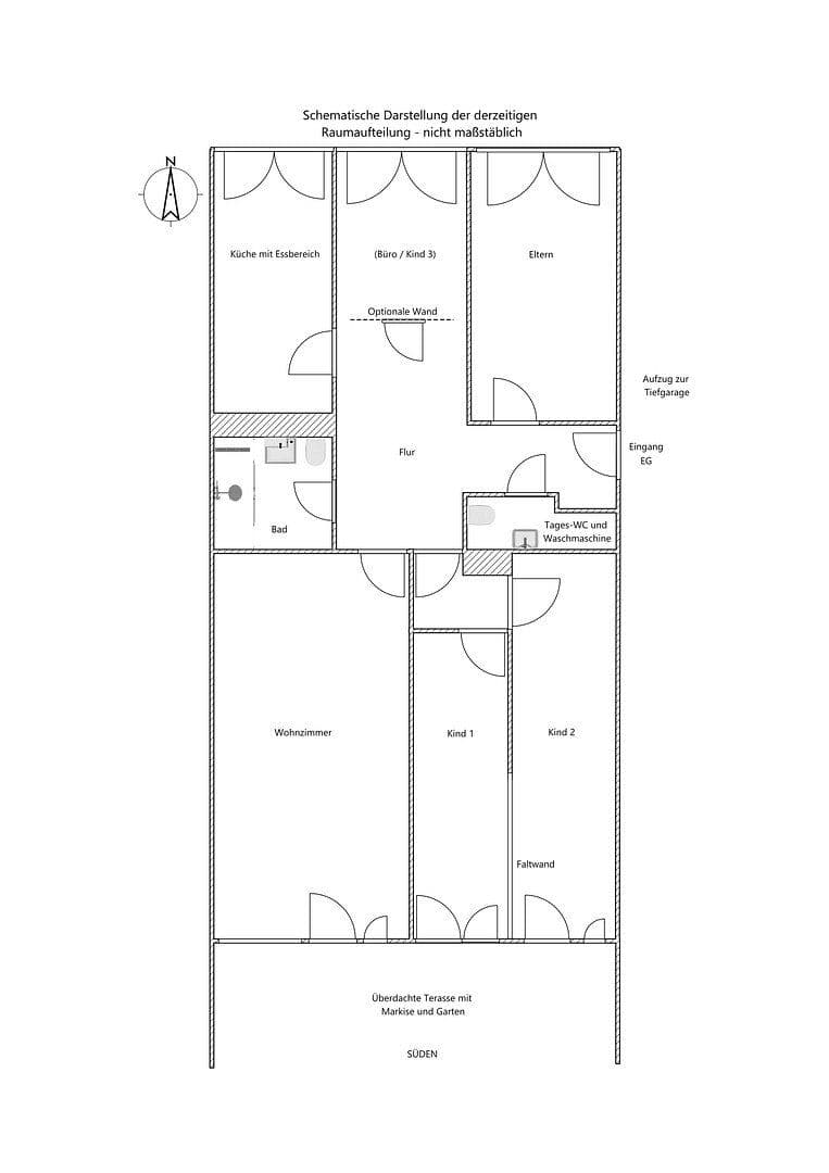 Prenájom bytu 4-izbový 106 m², Connollystraße 24, München, Bavorsko Prenájom bytu 4-izbový 106 m², Connollystraße 24, München, Bavorsko