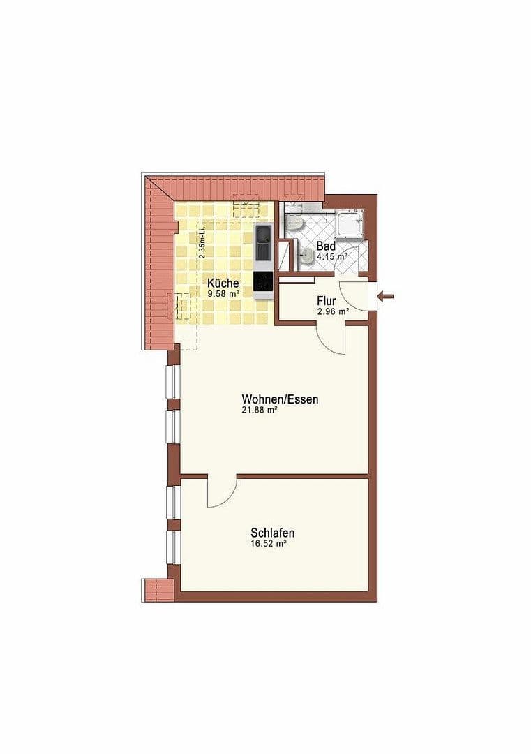 Prenájom bytu 2-izbový 52 m², Berliner Straße 25, Dresden, Sasko Prenájom bytu 2-izbový 52 m², Berliner Straße 25, Dresden, Sasko