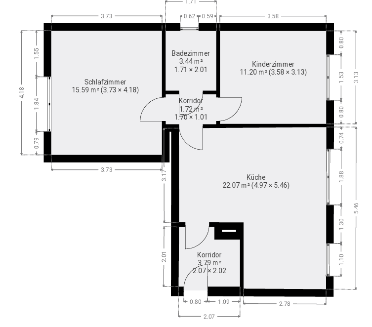 Prenájom bytu 3-izbový 57 m², Langendreerstraße 48, Bochum, Severné Porýnie - Westfálsko Prenájom bytu 3-izbový 57 m², Langendreerstraße 48, Bochum, Severné Porýnie - Westfálsko