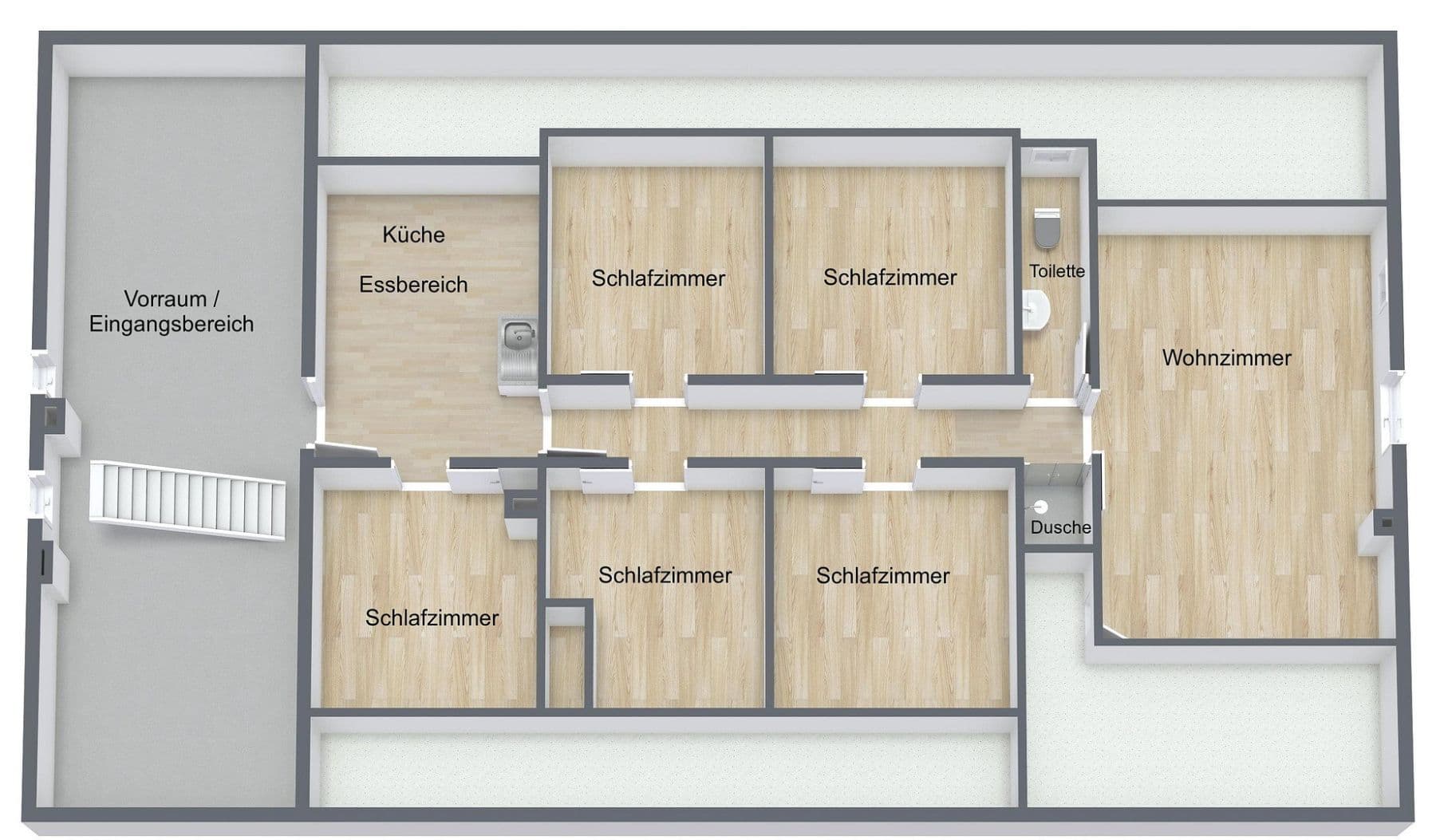 Prenájom bytu 6-izbový 101 m², Eckeseyer Str. 169, Hagen, Severné Porýnie - Westfálsko Prenájom bytu 6-izbový 101 m², Eckeseyer Str. 169, Hagen, Severné Porýnie - Westfálsko