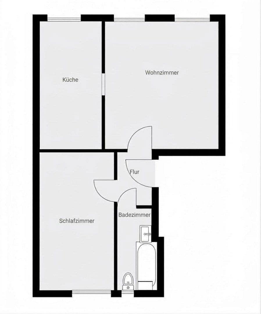 Prenájom bytu 2-izbový 50 m², Adalbertsteinweg 205, Aachen, Severné Porýnie - Westfálsko Prenájom bytu 2-izbový 50 m², Adalbertsteinweg 205, Aachen, Severné Porýnie - Westfálsko