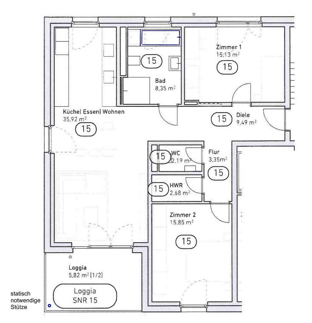 Prenájom bytu 3-izbový 99 m², Herbert-Belser-Ring 4, Maintal, Hesensko Prenájom bytu 3-izbový 99 m², Herbert-Belser-Ring 4, Maintal, Hesensko